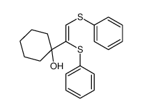 1-[1,2-bis(phenylsulfanyl)ethenyl]cyclohexan-1-ol