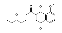 8-methoxy-2-(5-oxoheptanoyl)naphthalene-1,4-dione