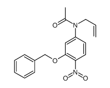 N-(4-nitro-3-phenylmethoxyphenyl)-N-prop-2-enylacetamide