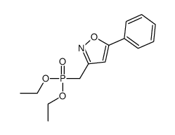 3-(diethoxyphosphorylmethyl)-5-phenyl-1,2-oxazole
