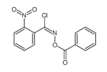 [[chloro-(2-nitrophenyl)methylidene]amino] benzoate
