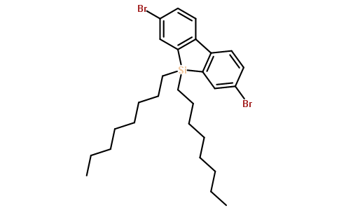 27-二溴-99-二辛基-9H-9-硅杂芴