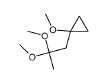 1-(2,2-dimethoxypropyl)-1-methoxycyclopropane