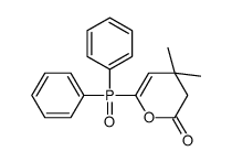 6-diphenylphosphoryl-4,4-dimethyl-3H-pyran-2-one