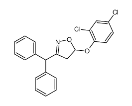 3-benzhydryl-5-(2,4-dichlorophenoxy)-4,5-dihydro-1,2-oxazole
