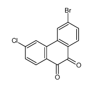 3-bromo-6-chlorophenanthrene-9,10-dione