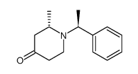 (S)-2-Methyl-1-((S)-1-phenylethyl)piperidin-4-one