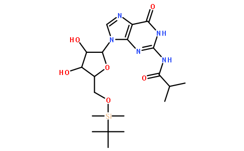 5-O-[(叔丁基)二甲基硅烷基]-N-(2-甲基-1-氧代丙基)鸟苷