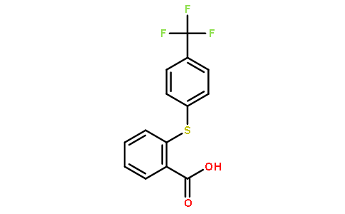 2-(4-(三氟甲基)苯基硫代)苯甲酸