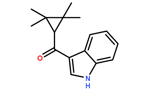 (1H-吲哚-3-基)(2,2,3,3-四甲基环丙基)甲酮
