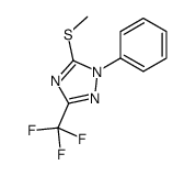 5-methylsulfanyl-1-phenyl-3-(trifluoromethyl)-1,2,4-triazole
