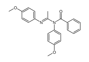 N-(4-methoxyphenyl)-N-[N-(4-methoxyphenyl)-C-methylcarbonimidoyl]benzamide