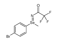 Acetamide, N-[(4-bromophenyl)methyl-λ4-selanylidene]-2,2,2-trifluoro