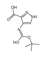 4-((tert-Butoxycarbonyl)amino)-1H-pyrazole-3-carboxylic acid