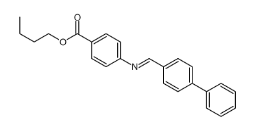 butyl 4-[(4-phenylphenyl)methylideneamino]benzoate