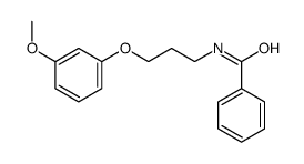 N-[3-(3-methoxyphenoxy)propyl]benzamide