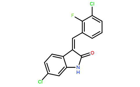 3-(3-氯-2-氟亚苄基)-6-氟吲哚-2-酮