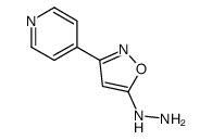 (3-pyridin-4-yl-1,2-oxazol-5-yl)hydrazine