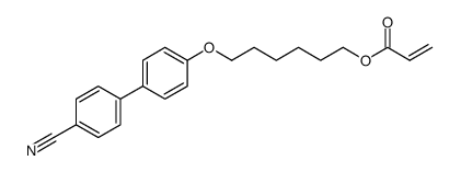 6-(4-氰基-联苯-4''-基氧基)己基丙烯酸酯