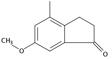6-甲氧基-4-甲基-2,3-二氢-1H-茚-1-酮
