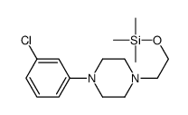 2-[4-(3-chlorophenyl)piperazin-1-yl]ethoxy-trimethylsilane