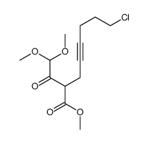 methyl 8-chloro-2-(2,2-dimethoxyacetyl)oct-4-ynoate