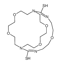 6,14,17,22,25-pentaoxa-1,3,9,11-tetrazabicyclo[9.8.8]heptacosane-2,10-dithione