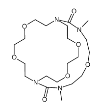 3,9-dimethyl-6,14,17,22,25-pentaoxa-1,3,9,11-tetrazabicyclo[9.8.8]heptacosane-2,10-dione