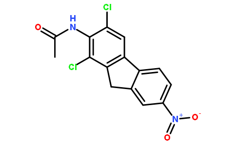 N-(1,3-dichloro-7-nitro-9H-fluoren-2-yl)acetamide