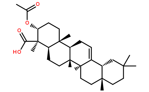 乙酰基-alpha-乳香酸对照品(标准品) | 89913-60-0