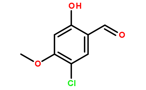 4-甲氧基-5-氯水杨醛