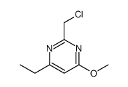 2-(chloromethyl)-4-ethyl-6-methoxypyrimidine