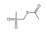 S-(methylsulfonylmethyl) ethanethioate
