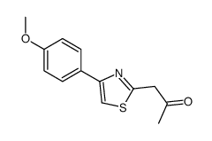1-[4-(4-methoxyphenyl)-1,3-thiazol-2-yl]propan-2-one