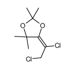 5-(1,2-dichloroethylidene)-2,2,4,4-tetramethyl-1,3-dioxolane
