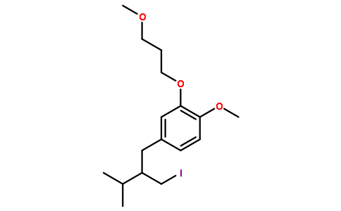 (R)-[2-碘甲基-3-甲基丁基]-1-甲氧基-2-(3-甲氧基丙氧基)苯