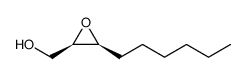 2-Oxiranemethanol, 3-hexyl-, (2R,3S)-rel