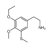 2-(3-ethoxy-4-methoxy-5-methylsulfanylphenyl)ethanamine