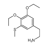 2-(3,4-diethoxy-5-methylsulfanylphenyl)ethanamine