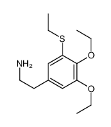 2-(3,4-diethoxy-5-ethylsulfanylphenyl)ethanamine