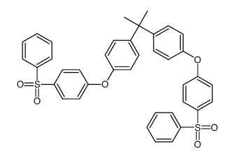 1-[4-(benzenesulfonyl)phenoxy]-4-[2-[4-[4-(benzenesulfonyl)phenoxy]phenyl]propan-2-yl]benzene