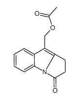 (1-oxo-2,3-dihydropyrrolo[1,2-a]indol-4-yl)methyl acetate