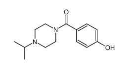 (4-hydroxyphenyl)-(4-propan-2-ylpiperazin-1-yl)methanone