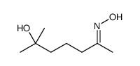 2-Heptanone, 6-hydroxy-6-methyl-, oxime