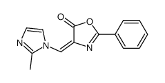 4-[(2-methylimidazol-1-yl)methylidene]-2-phenyl-1,3-oxazol-5-one