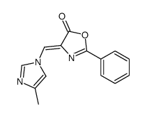 4-[(4-methylimidazol-1-yl)methylidene]-2-phenyl-1,3-oxazol-5-one