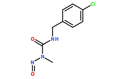 3-[(4-chlorophenyl)methyl]-1-methyl-1-nitrosourea