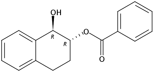 r)-反式-1-羥基-1,2,3,4-四氫-2-萘基苯甲酸酯 中文別名: 英文名稱