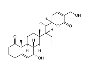 (7Alpha,22R)-7,22,27-三羟基-1-氧代麦角甾烷-2,5,24-三烯-26-酸内酯对照品(标准品) | 904665-71-0