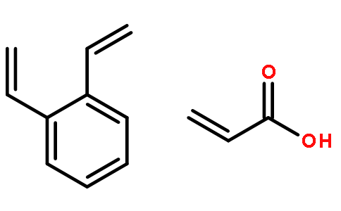 2-丙烯酸与二乙烯基苯的聚合物